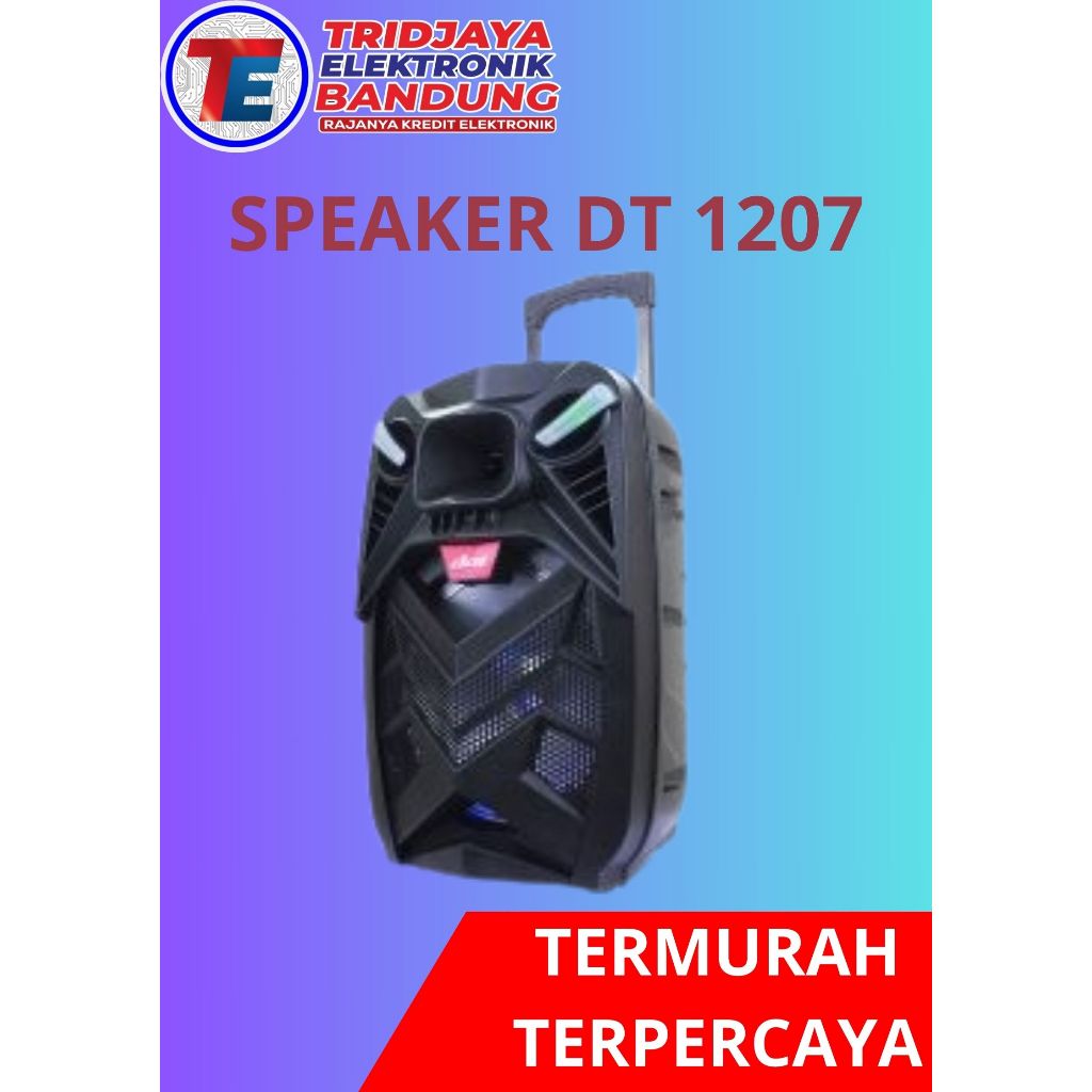 SPEAKER AKTIF DT 1207 TRIDJAYA ELEKTRONIK CIBADUYUT