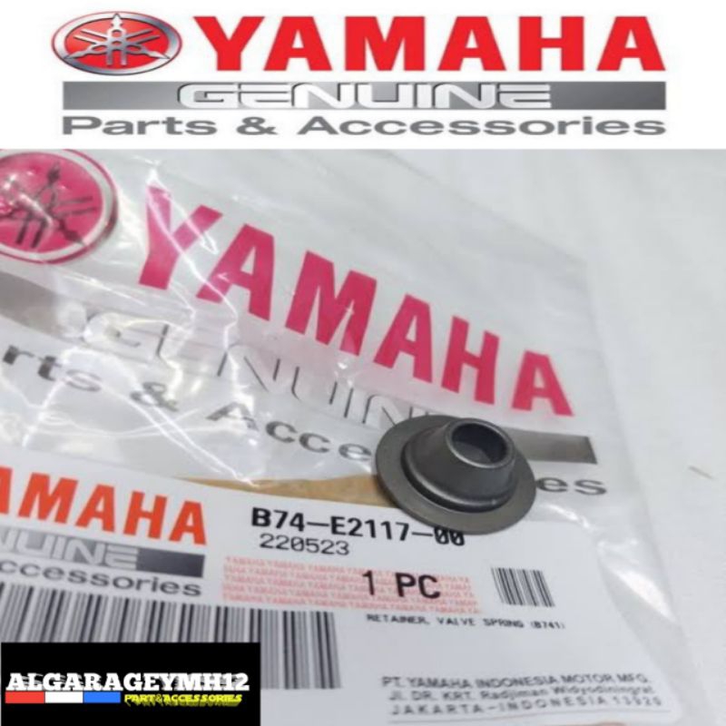 RETAINER VALVE SPRING RING KLAP XMAX X MAX 250 ORIGINAL YGP B74-E2117-00
