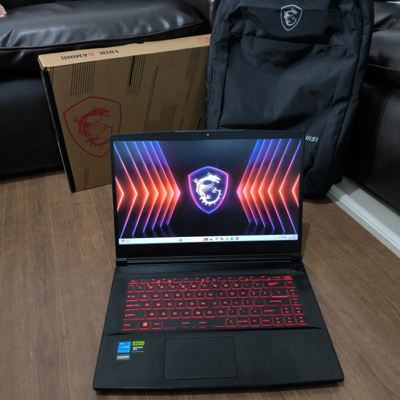 Laptop Gaming MSI GF63 i5 RTX 3050 RAM 16GB