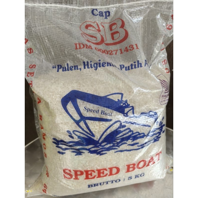 

beras kuku balam Speedboat 5kg