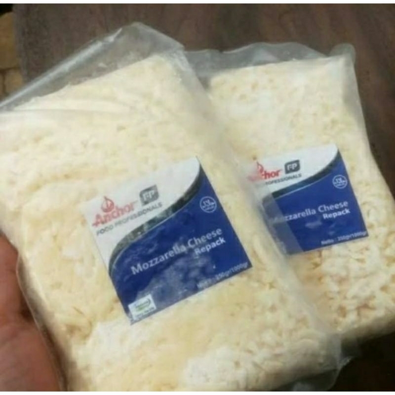 

Anchor shereded Mozzarella Cheese Repack 1kg