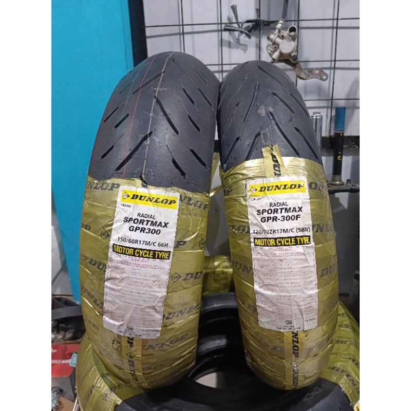 Ban sale dunlop 110/70-17 120/70-17 140/70-17 150/60-17 Dunlop Radial sportmax GPR 300 empuk tidak l