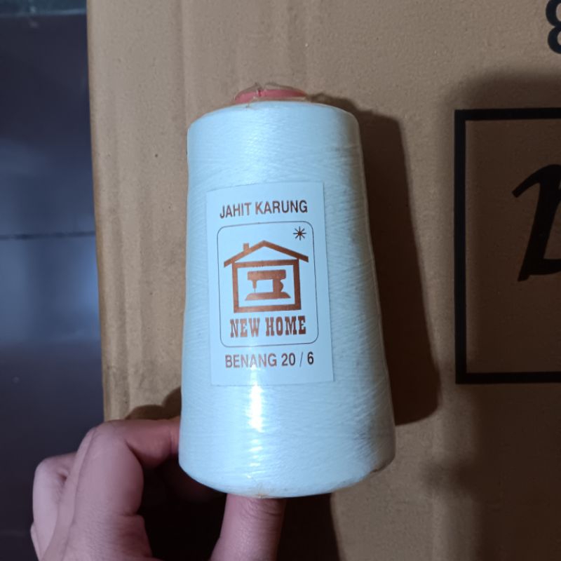 benang putih karung / benang tebal untuk karung goni