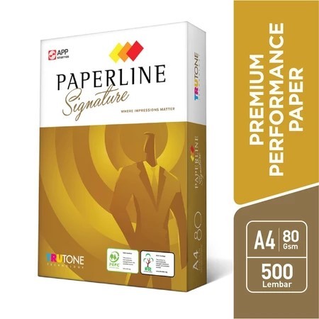 

KERTAS FOTOCOPY PAPERLINE A4 80GSM 1RIM SIGNATURE