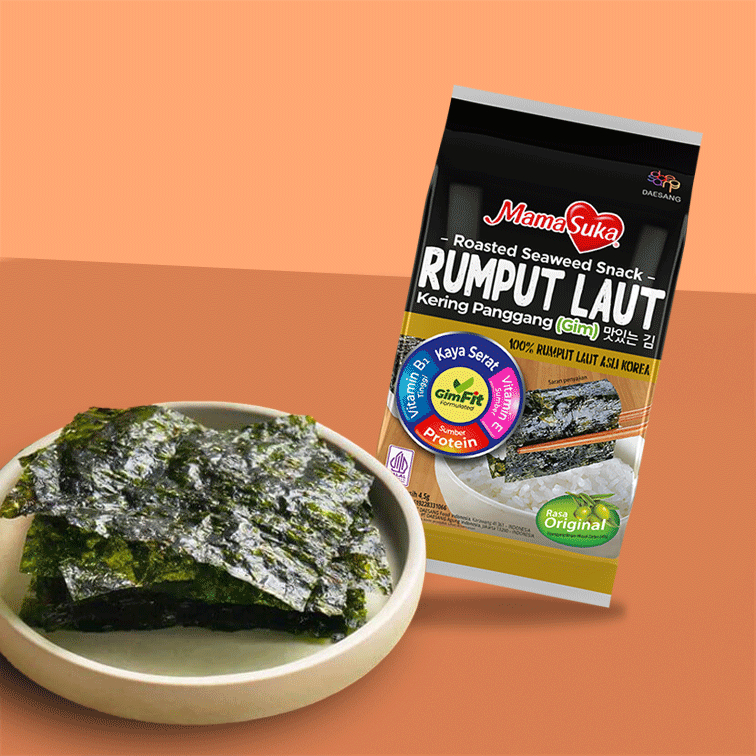 

MamaSuka Rumput Laut Kering Panggang Aneka Rasa