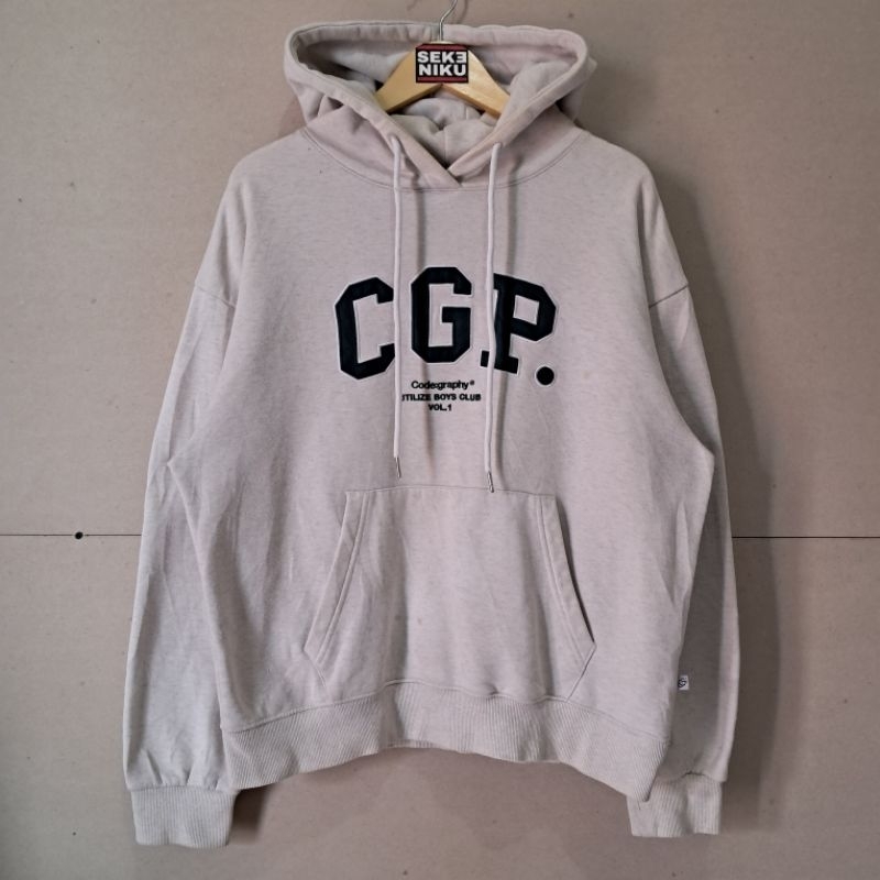 Hoodie CGP CODEGRAPHY x HOSHI Idol KPop SEVENTEEN Bordir bahan fleece