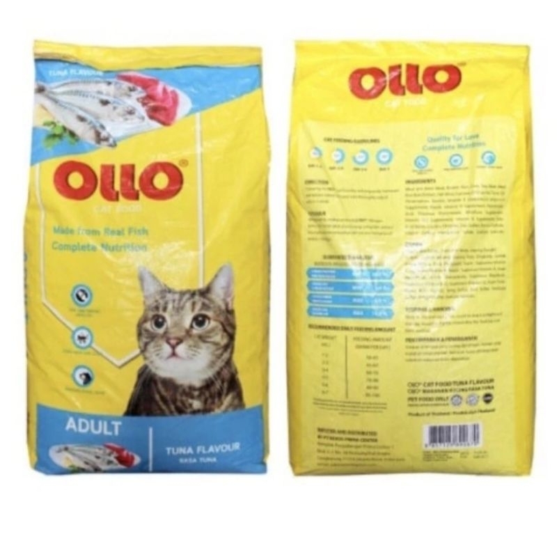 Ollo Cat Food 20Kg- Makanan Kucing Kering Dry Cat Food Murah Adult & Kitten
