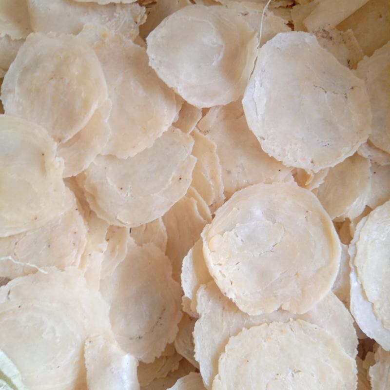 

Emping biji empat setengah kering berat 1kg