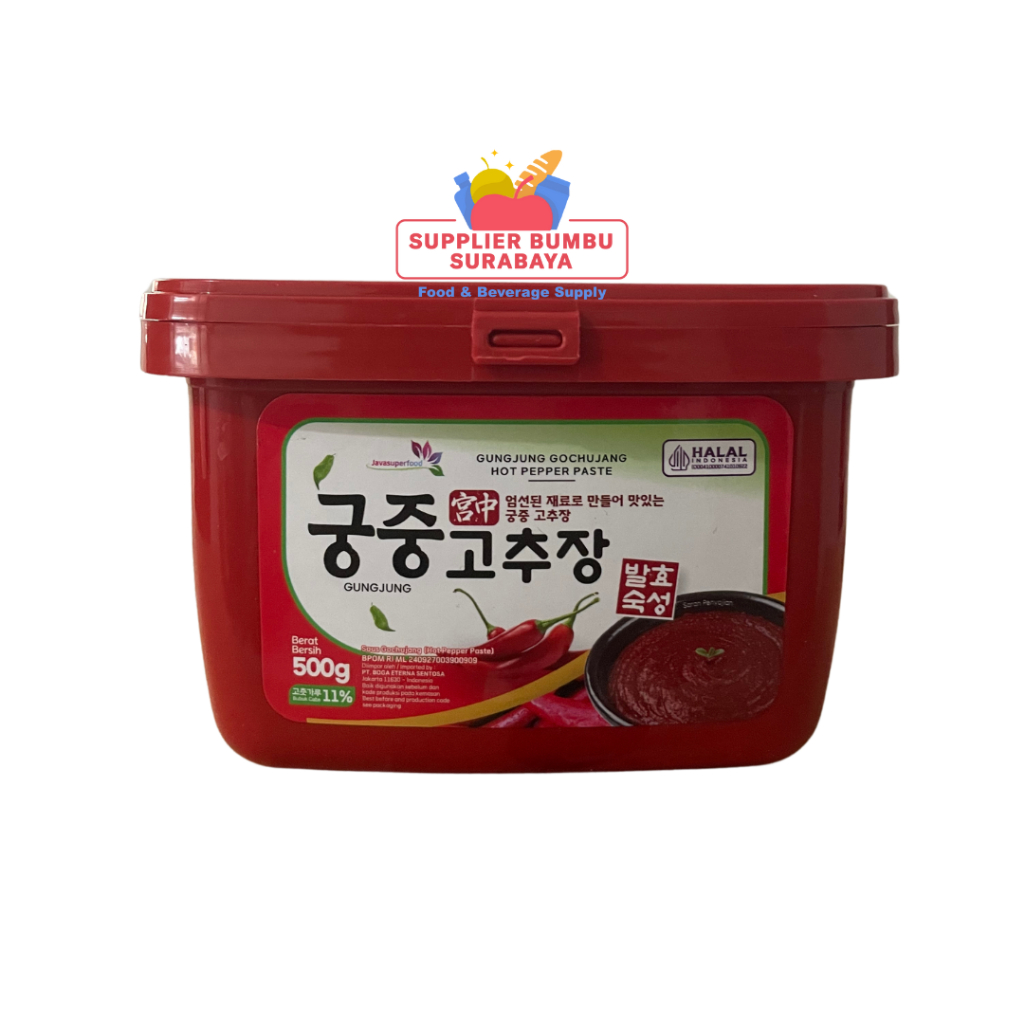 

Gungjung Gochujang Hot Pepper Paste Korea Halal 500g