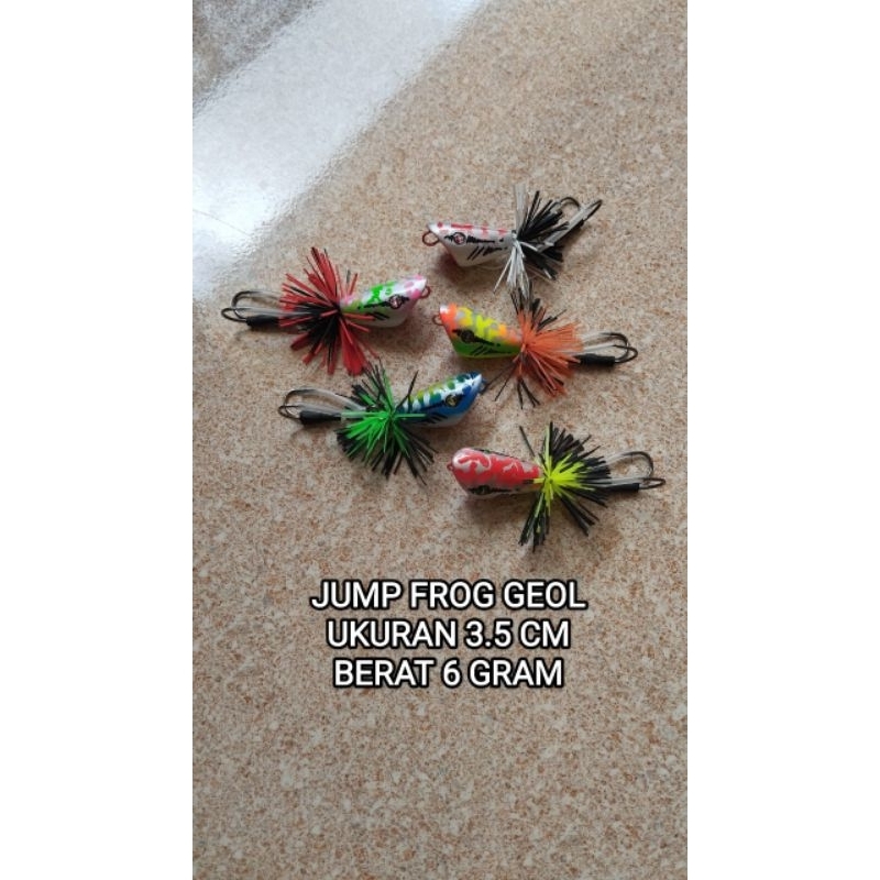 UMPAN CASTING JUMP FROG GEOL 3.5 CM