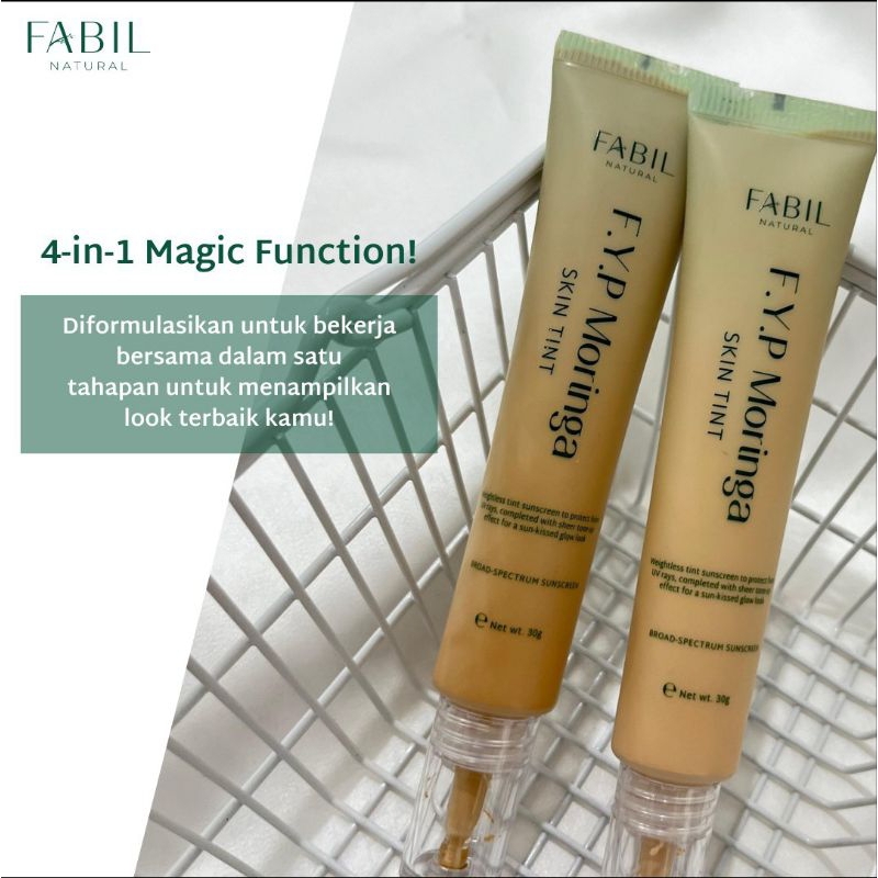 F.Y.P MORINGA SKIN TINT FABIL NATURAL SUNSCREEN DAYCREAM SPF 48 PA +++