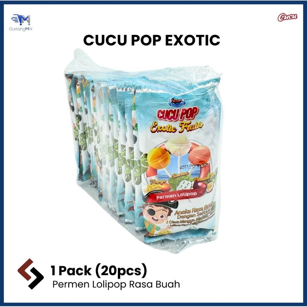 

CUCU POP EXOTIC | PERMEN LOLIPOP