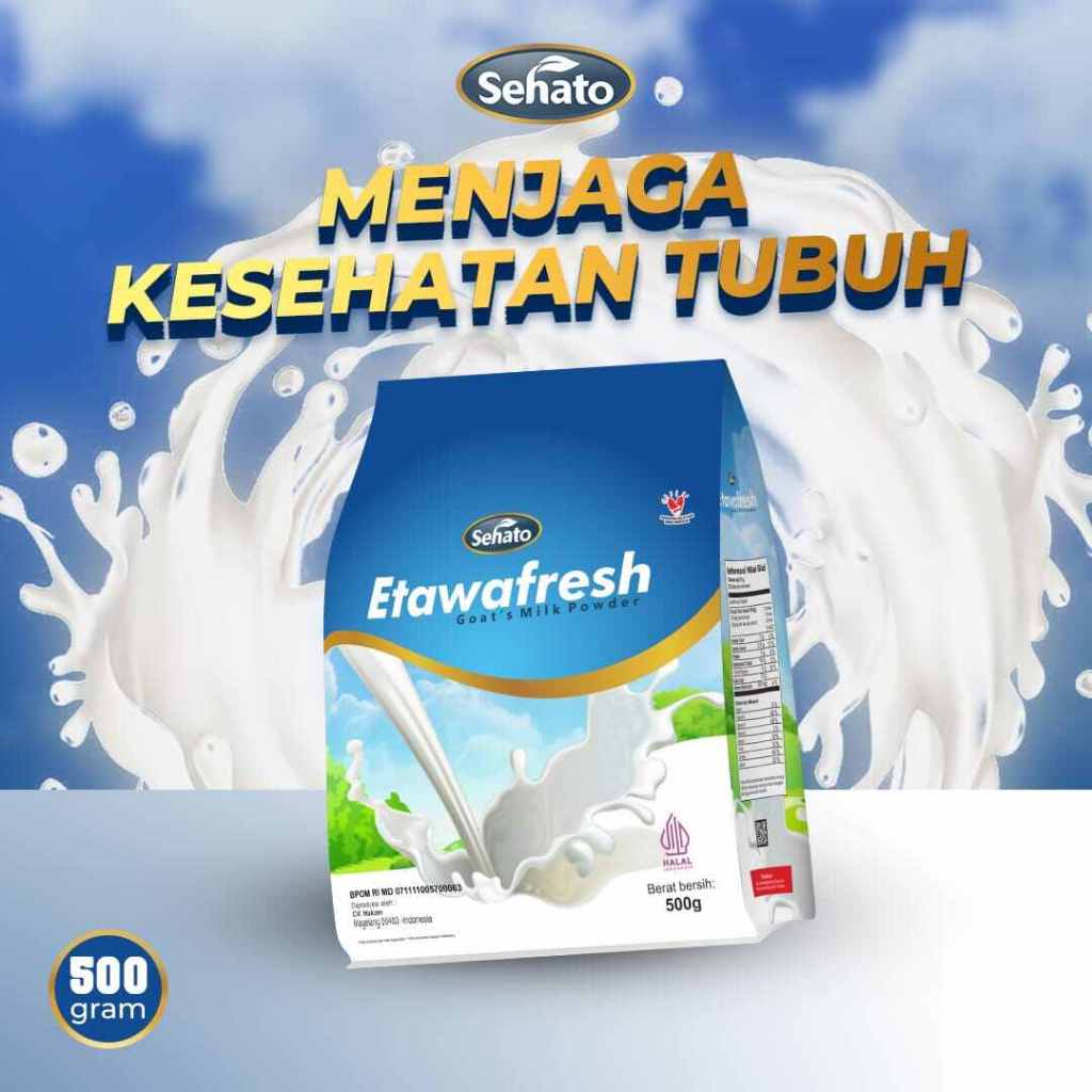 

Susu EtawaFresh - Susu Kambing Etawa 500gr