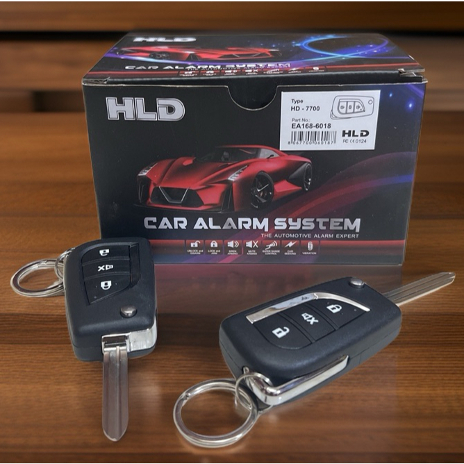 Alarm Mobil HLD Kunci Lipat / Alarm HLD Model Kunci Innova Reborn