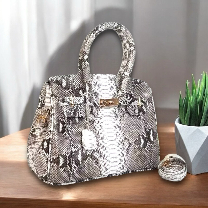 Tas Kulit Ular Piton Asli Wanita TAS KULIT PITON MEWAH