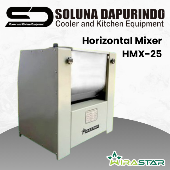 WIRASTAR Horizontal Mixer 25kg HMX-25 / HMX25 / HMX 25