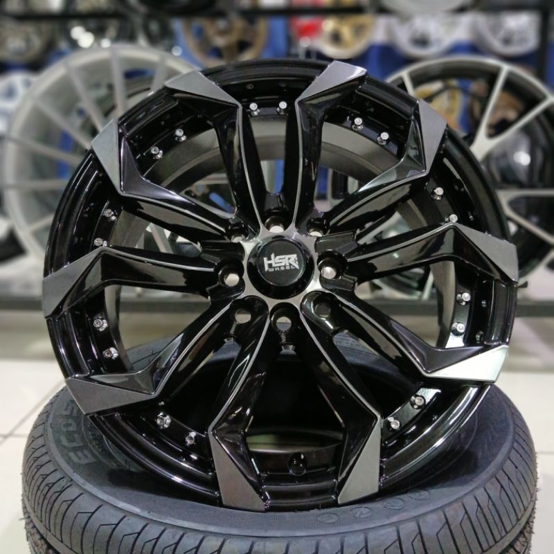 velg racing mobil ring 16 hsr labang r16 bisa buat agya avanza kijang brio dll free ongkir