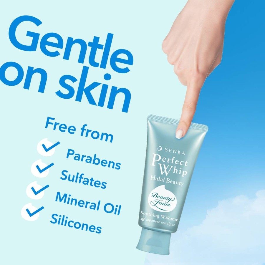 SENKA PERFECT WHIP HALAL BEAUTY SOOTHING WAKAME