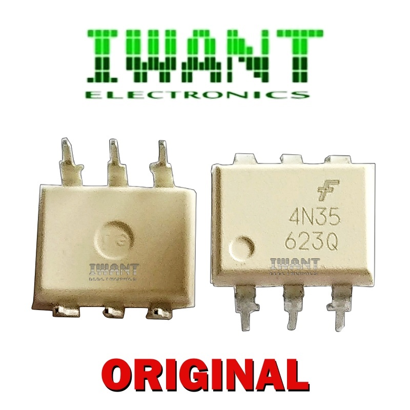 4N35 IC 4N35 ORIGINAL IC OPTOCOUPLER 4N35 DIP-6 PIN