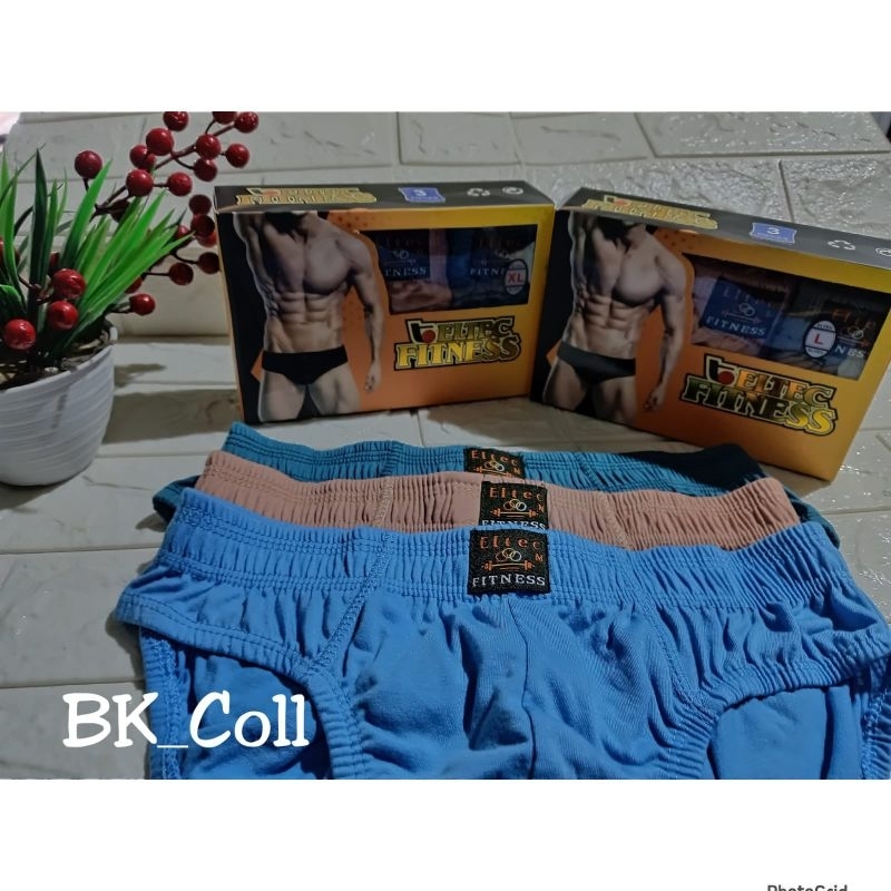 PROMO...(PAKET 3 PCS) Celana Dalam Pria Eltec