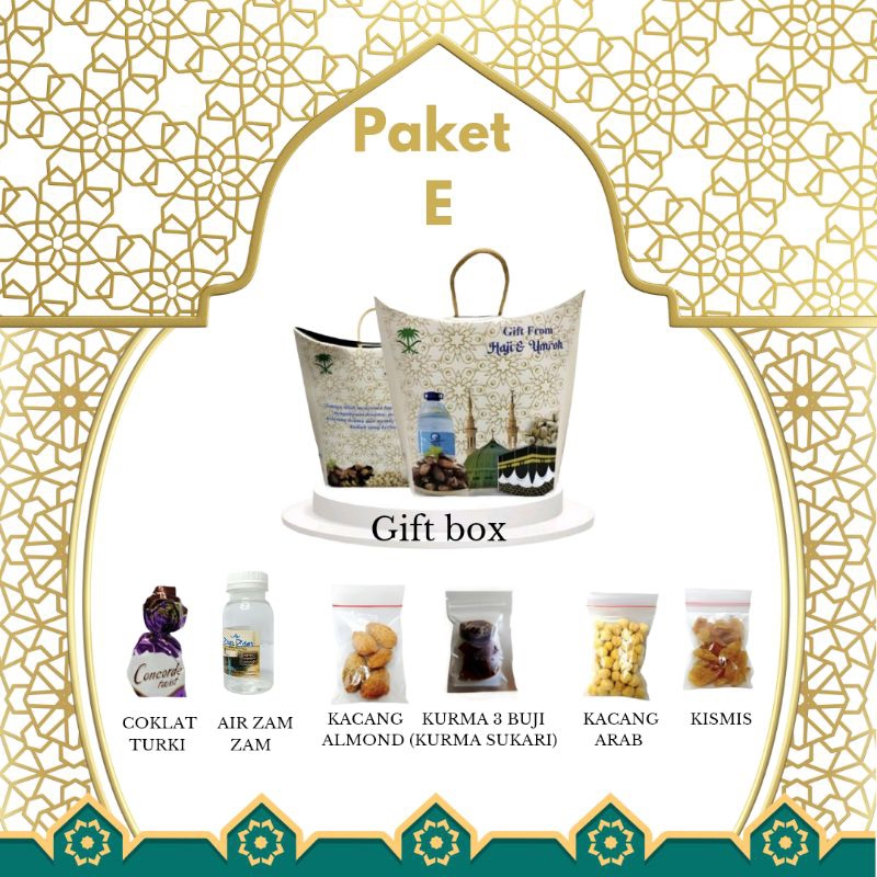 

paket oleh oleh haji dan umrah kode E