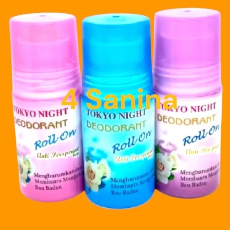 TOKYO NIGHT DEODORANT 50 Ml DEODORAN ROLL ON TOKYO NIGHT