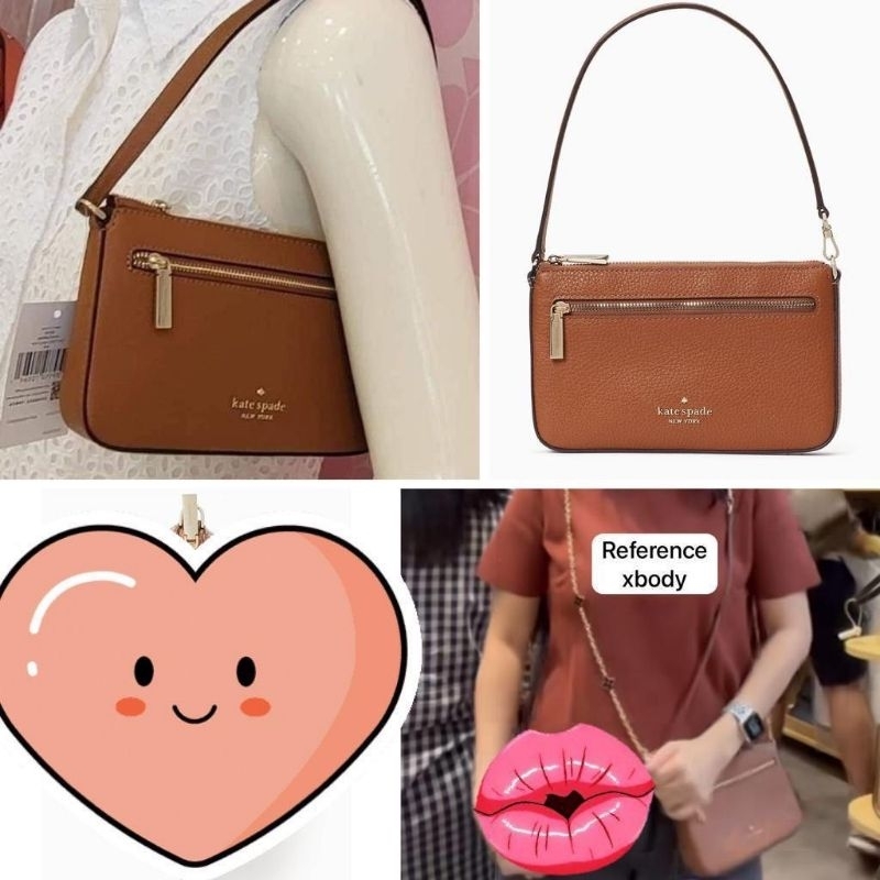 Kate Spade Leila Convertible Wrislet Gingerbread Brown