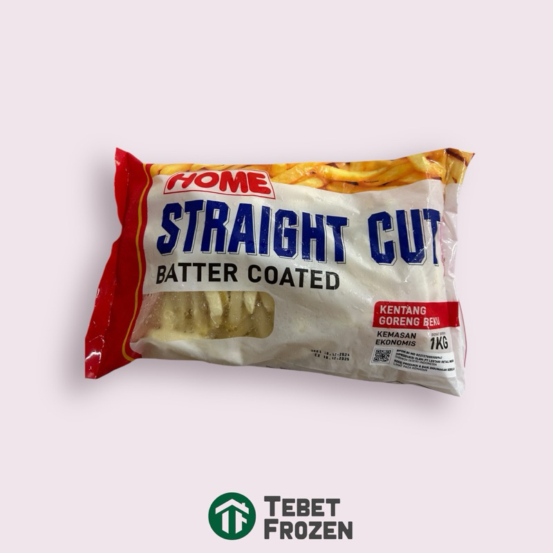 

HOME STRAIGHT CUT BATTER COATED 1KG - TEBET FROZEN