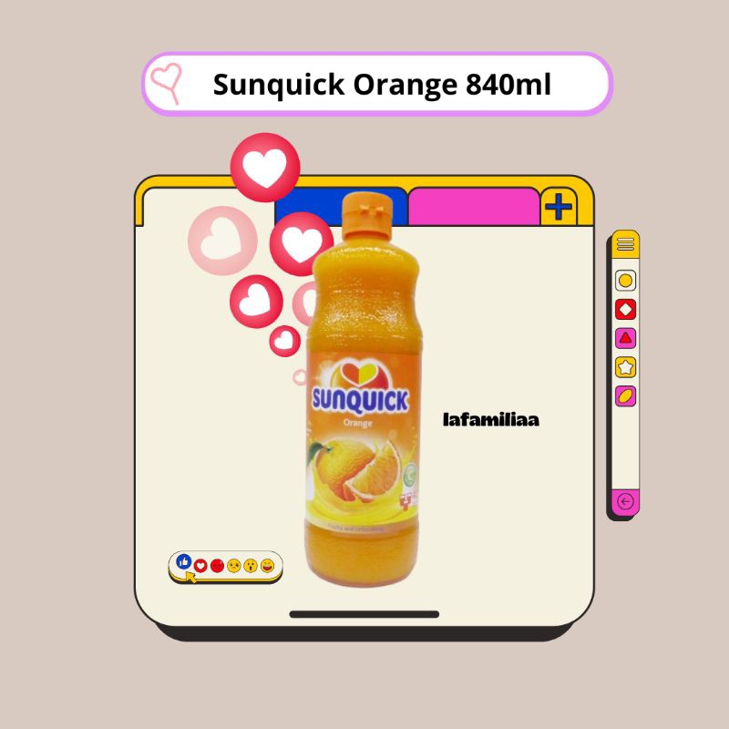 

Sunquick Orange 840ml