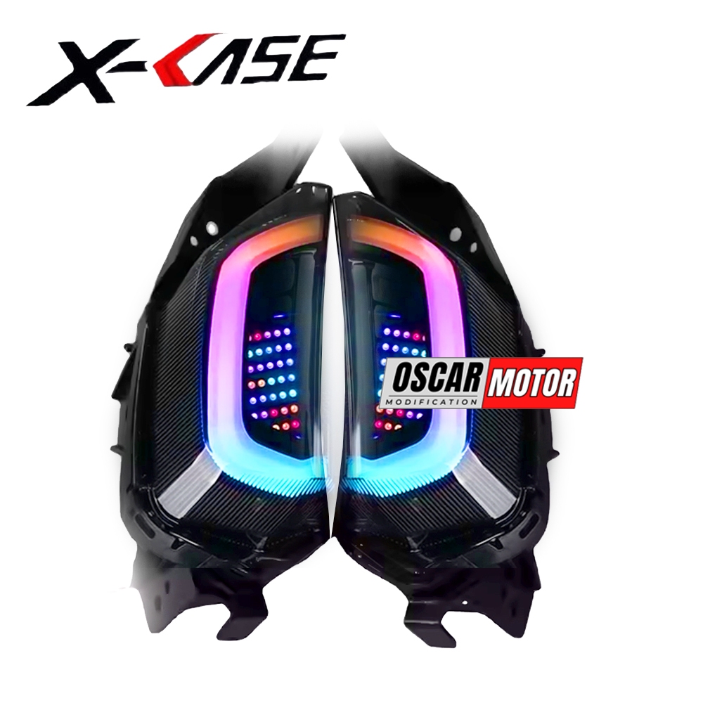 LAMPU SEN NMAX NEW ZXD 180 RGB REMOTE APP MAGNET ALL NEW NMAX X CASE