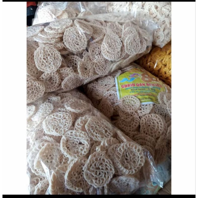 

Krupuk Mawar Jumbo Mentah 1kg