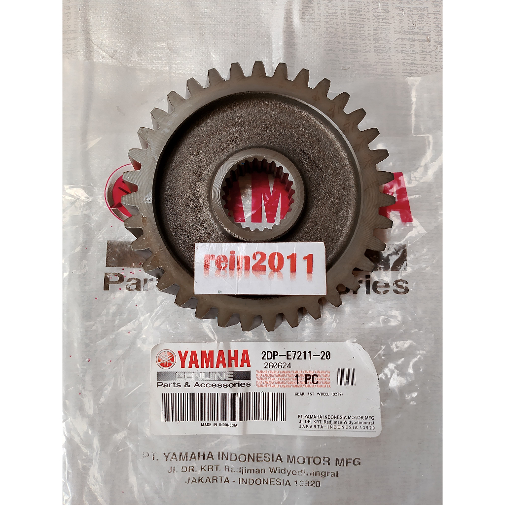 GEAR GIR GIGI RASIO BELAKANG NMAX ASLI ORI YAMAHA 2DP E7211 20