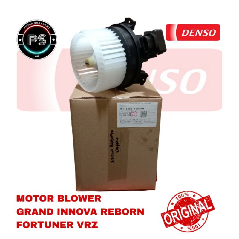 MOTOR BLOWER DEPAN AC MOBIL INNOVA REBORN GRAND INNOVA FORTUNER VRZ ORIGINAL DENSO
