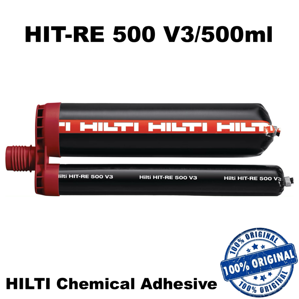 Chemical HILTI RE 500 V3 / 500ml | HILTI Chemical Angkur dan Rebar