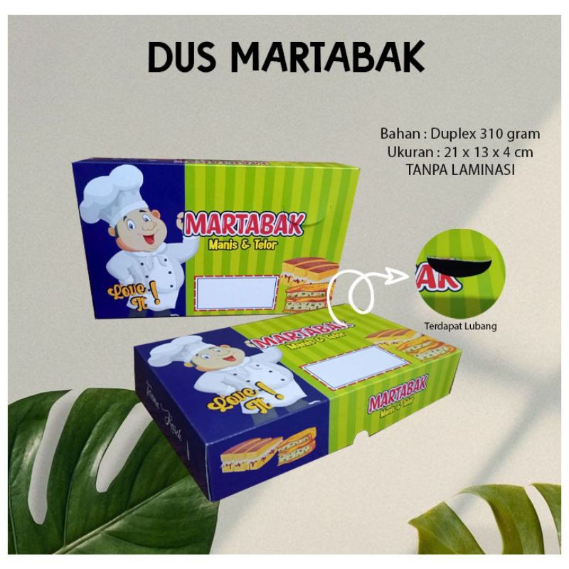 

DUS BOX MARTABAK 21 X 13X 4 (100 pcs)