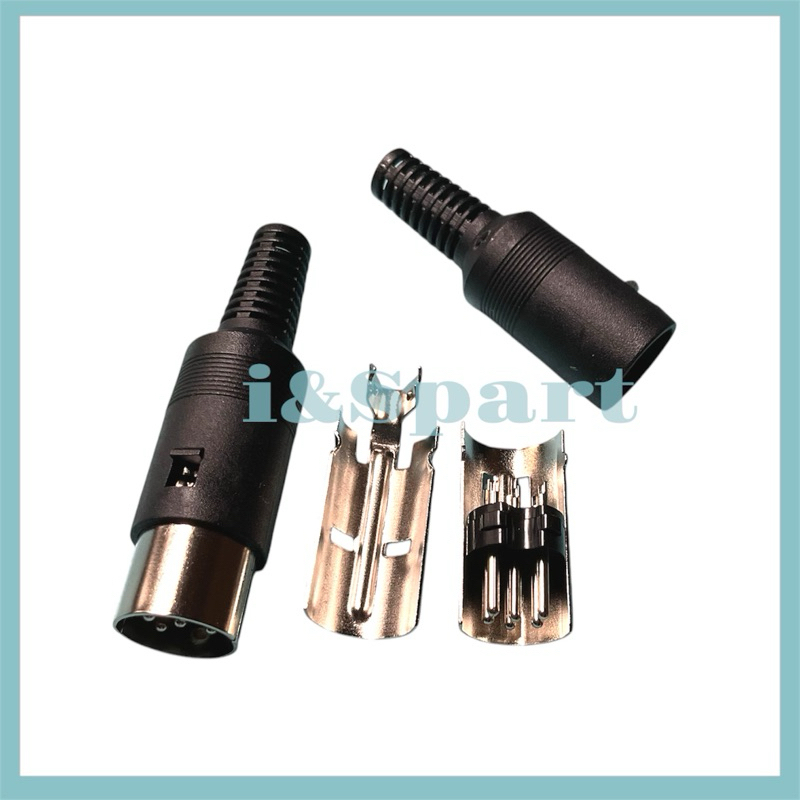 MIDI DIN Midi Din 6 PIN Male Kinektor Mudi din 6 PIN Male Konektor Din 6 Male