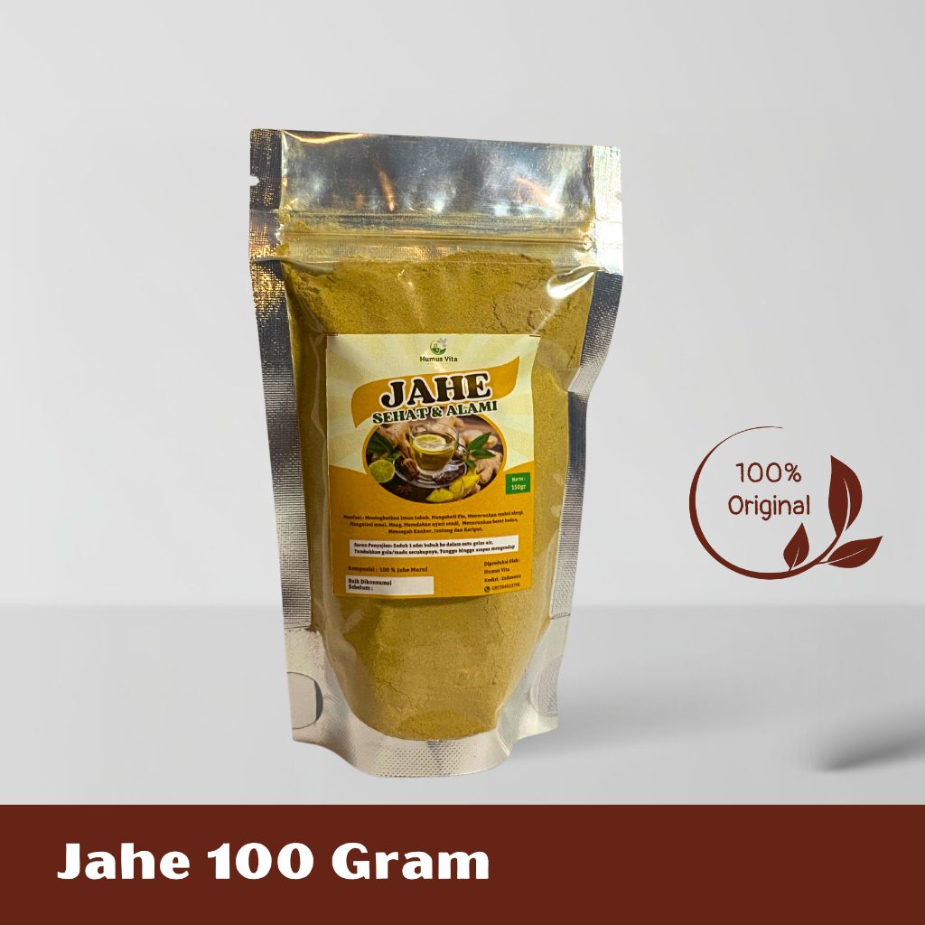 

Jahe Bubuk Murni 100 Gram Tanpa Campuran Berkualitas