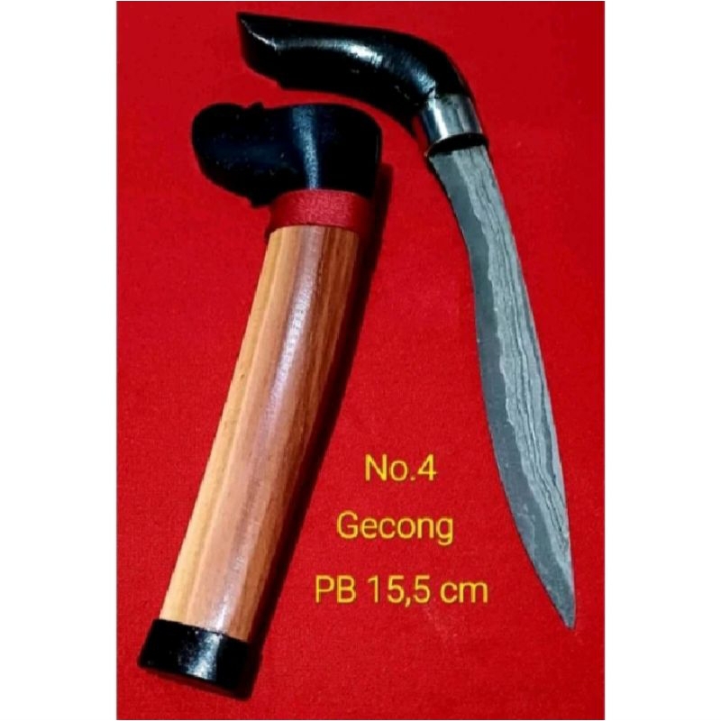 Kawali Bugis gagang hitam