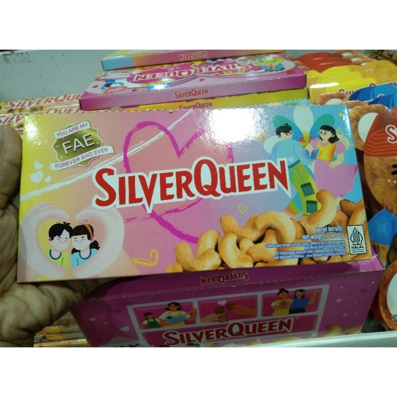 

Silverqueen 55gx2,Dapat 2pcs dalam Kemasan