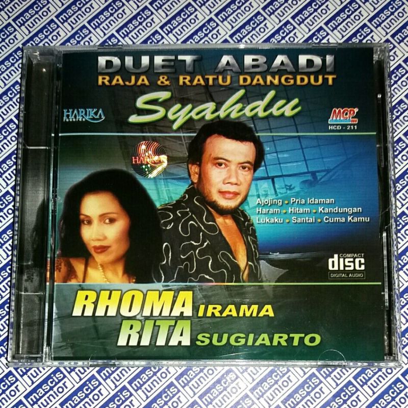 CD Rhoma Irama & Rita Sugiarto - Duet Abadi Raja & Ratu Dangdut Syahdu