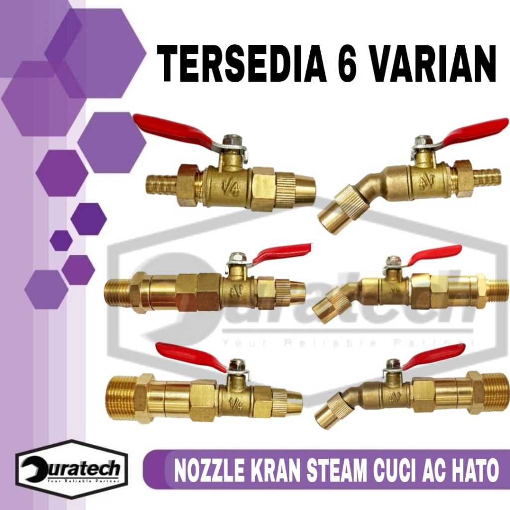 Valve Stop Setop Kran Keran Valve Steam Setim Stim Gun Jet High Pressure Cleaner Service Semprot Sem
