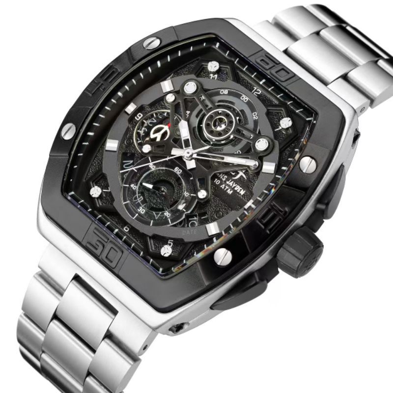 BUY 1 GET 1..JAM TANGAN PRIA EVANS JAYDEN ORIGINAL 9596 RT