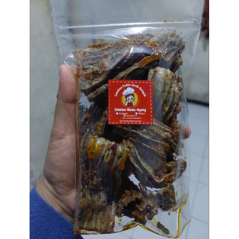 

Kerupuk jengkol pedas Daun jeruk 85gram/Pouch Cemilan Snacks Keripik Kering Food