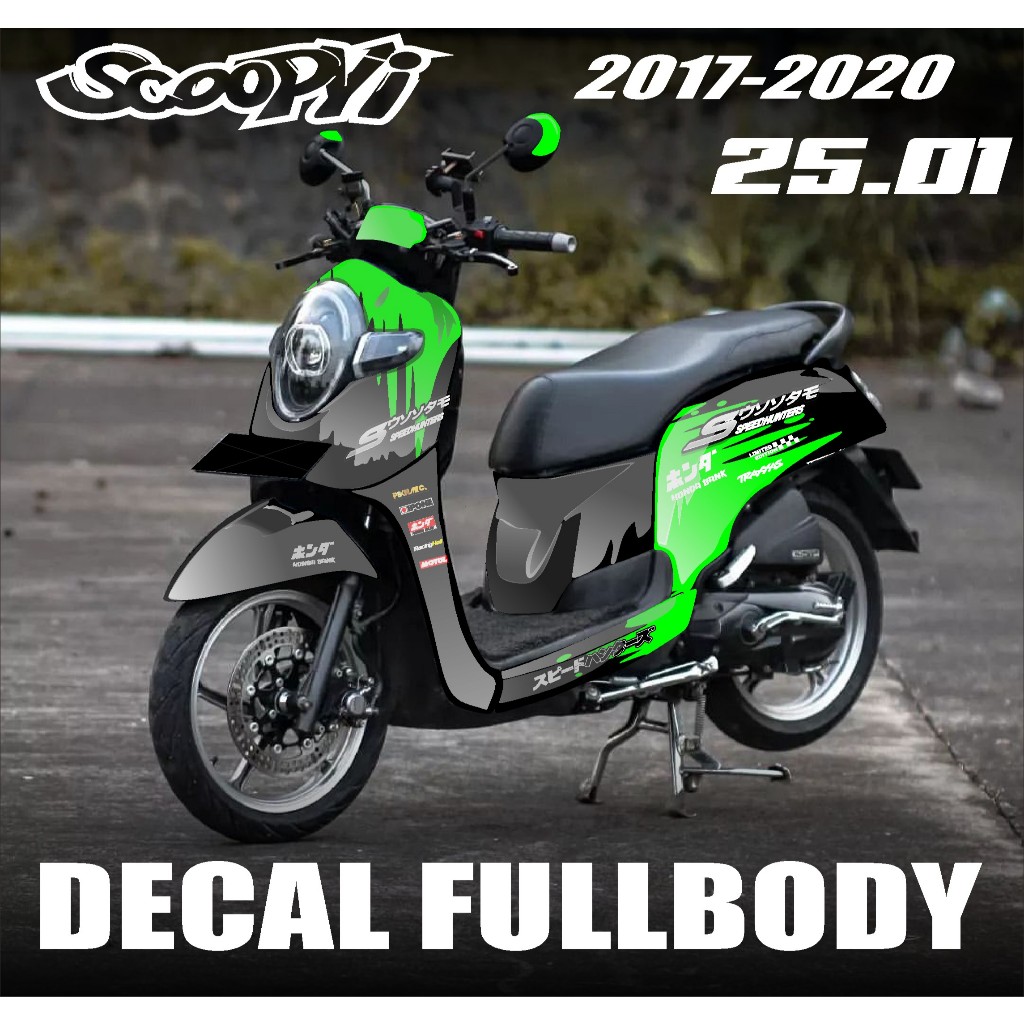 (COD) DECAL TERBARU SCOOPY 2017 TAHUN 2017 2018 2019 2020 SCOOPY 2017 FULL BODY SCOOPY 2017 VARIASI 