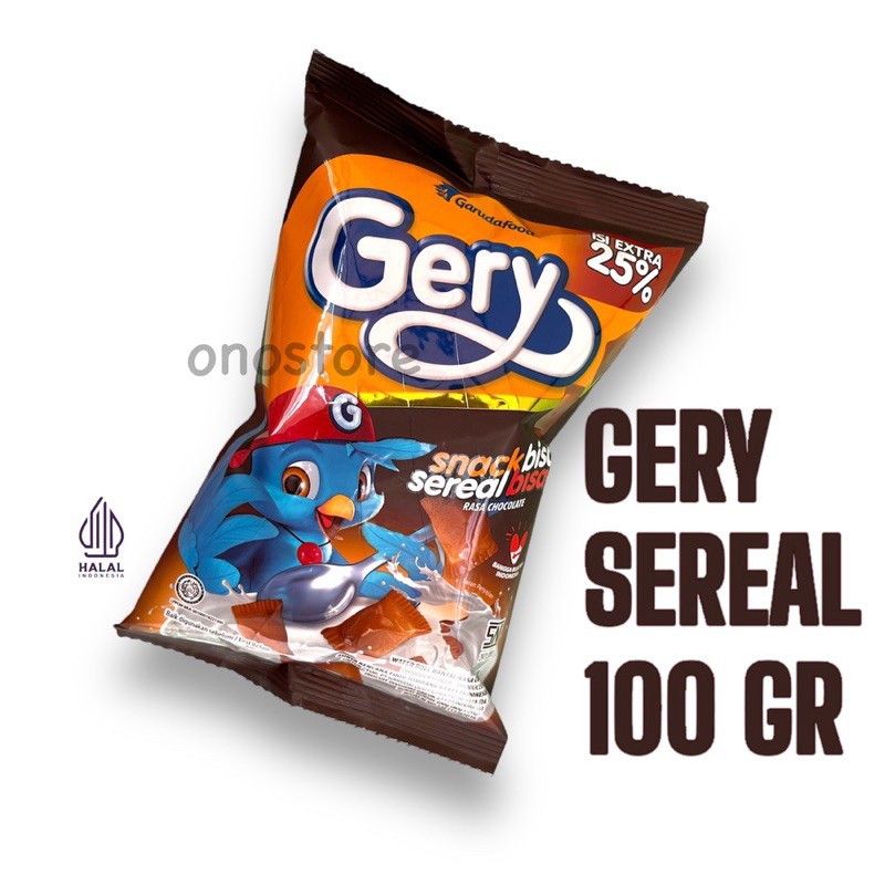 

Gery Snack Sereal 100 gram Cokelat Bantal