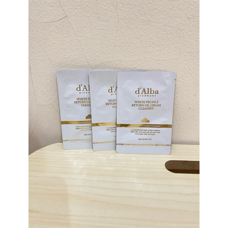d'Alba White Truffle Return Oil Creamer Cleanser