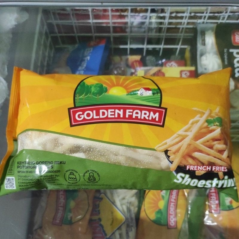 

French Fries Golden Farm 500gr