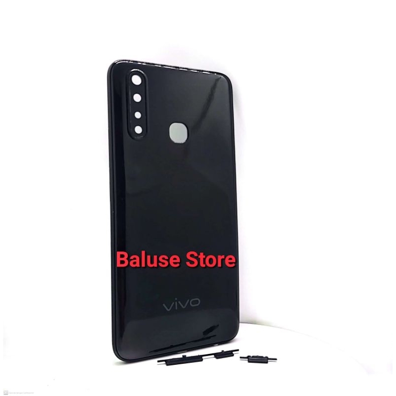 Bezzel Tulang Tengah Vivo Z1 Pro + Backdoor Cover Tutup Belakang + Ring kamera Tombol on off Volume 