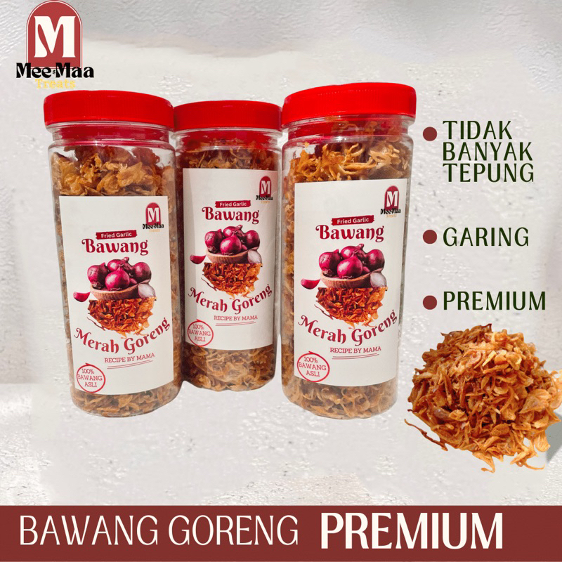 

Bawang Goreng Merah Premium by Mee&Maa Treats