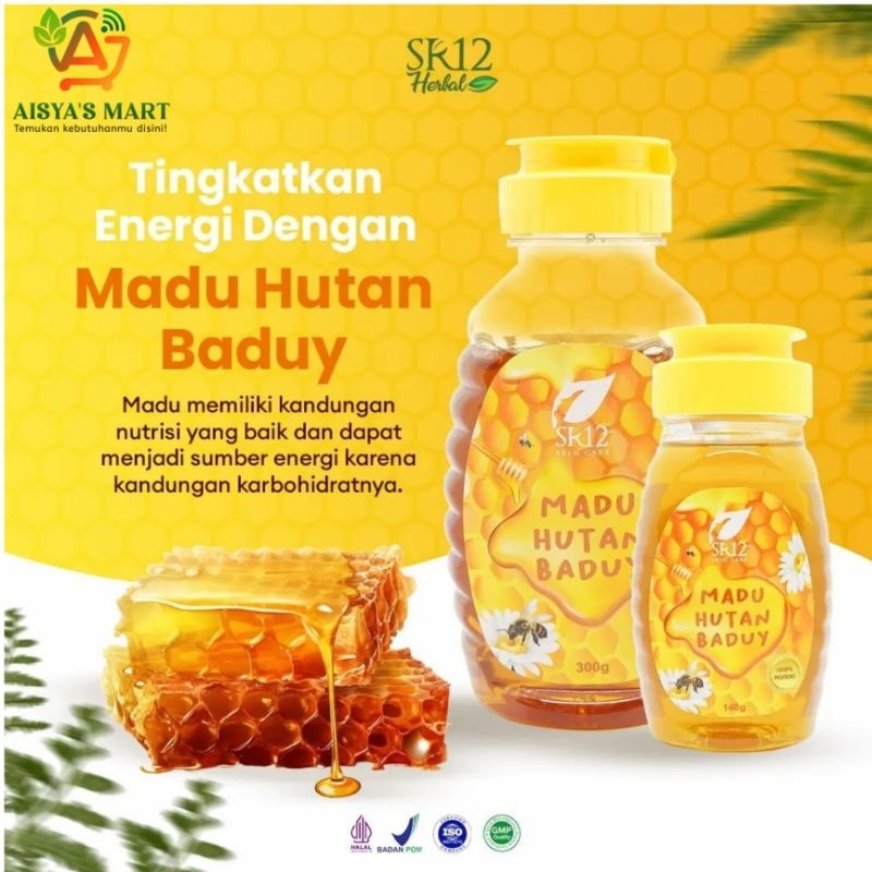 

SR12 Madu Hutan Baduy | Membantu Meningkatkan Produksi Sel Darah Merah | Madu Asli Multi Manfaat | Tersedia Ukuran 140g & 300g